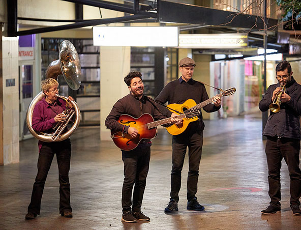 Gypsy Swing Jazz Band Sydney - Musicians Entertainers